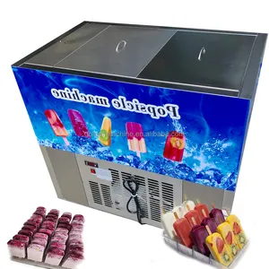 Kommerzielle Eis am Stiel Formen Eis am Stiel machen Maschine Eis lutscher Bar Eis am Stiel Stick Creme Maschine