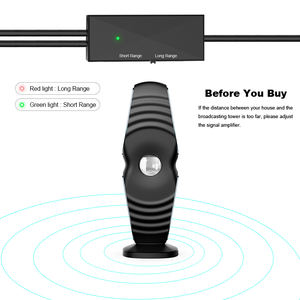 Antena <span class=keywords><strong>de</strong></span> TV Digital Antuko para Interiores, <span class=keywords><strong>de</strong></span> Plástico, 4K 1080P, con <span class=keywords><strong>Amplificador</strong></span> y Base Magnética para Recibir Señales <span class=keywords><strong>de</strong></span> TV - Product Image 4