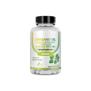 Cápsulas de Gel Suave de Aceite de Orégano Personalizadas de Fábrica, Apoyo Inmunológico, Salud Intestinal, Extracto Herbal, OEM/ODM - Product Image 1