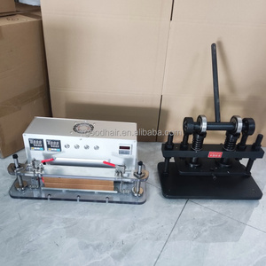 Makineye Bant Saç Kesmeyi Öğretin Keratin Saç Dilimleme Makinesi Keratin Düz Uçlu Saç Ekleri Bantlı Saç Makinesi - Product Image 6
