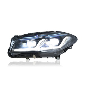 Pièces automobiles neuves pour X5 <span class=keywords><strong>F10</strong></span> & 5 Series 2011-2017 phares avec mise à niveau automatique ampoule H4 6000K 25W 2500 Lumens DRL feux de croisement - Product Image 3