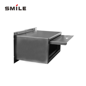 CHNSMILE OEM Boîte aux lettres incrustée en acier inoxydable étanche et anti-poussière pour stockage postal - Product Image 6