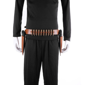Kyk Carnaval Halloween Kostuum Cosplay Cowboy Pistool <span class=keywords><strong>Revolver</strong></span> Holster Bullet Riem Voor Kinderen