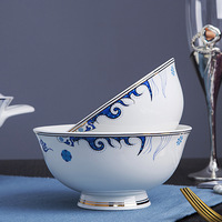 Service de Table en porcelaine en céramique, vaisselle de maison, vente en gros, service de Table, populaire, chinois, nouveau, pièces