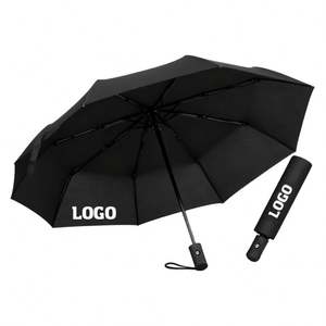 YS137 Parapluie personnalisable avec logo, impression par sublimation, coupe-vent, cadeau promotionnel, parapluie personnalisé pour l'extérieur - Product Image 1