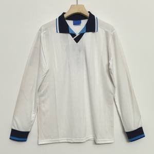 Suéter de Rugby con Logotipo Personalizado de Fábrica, Bordado Jacquard, para Hombre, Casual, a Rayas, de Punto, Estilo Polo, para Fútbol - Product Image 1