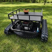 Tondeuse à gazon robotisée de haute qualité 800 mm certifiée CE, 4 temps, télécommandée, pour usage agricole, haute performance
