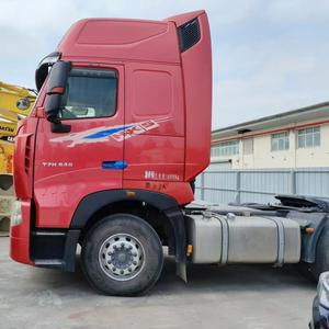 Camion lourd d'occasion fiable <span class=keywords><strong>SINOTRUK</strong></span> HOWO <span class=keywords><strong>T7H</strong></span> <span class=keywords><strong>540</strong></span> 6x4 Euro 5 Diesel avec direction à gauche pour le transport de conteneurs - Product Image 5