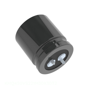ตัวแทนจำหน่ายอย่างเป็นทางการ คาปาซิเตอร์อะลูมิเนียม 220UF 20% 450V แบบ Snap-in รุ่น KMQ450VS221M30X30T2 แบบ Through Hole ความจุ 220 ยูเอฟ - Product Image 1