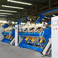 Nouveau fabricant de palettes en bois démantelant la machine de clouage de traitement de bloc de Scaw