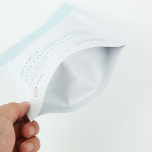 Susu <span class=keywords><strong>whey</strong></span> protein bubuk digunakan matte putih zip lock kemasan berdiri kantong plastik sachet doypack tas dengan ritsleting disesuaikan - Product Image 2