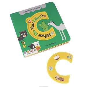 Buku Puzzle EVA Ringan Buku Cerita Alfabet Menarik dan Melihat Gerakan Buku Papan Fungsional Anak-anak