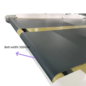 Détecteur de métaux dynamique à aiguilles pour textiles, couvertures, édredons et vêtements volumineux, avec convoyeur - Product Image 1