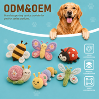 Jouet en peluche doux pour chien, animaux en peluche pour chiots, petits, moyens et grands chiens, fourniture en gros OEM ODM pour les acheteurs de marques d'articles pour animaux de compagnie