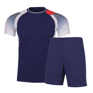 Tenue de tennis personnalisée de haute qualité, chemises et shorts respirants avec logo frontal, 100% vêtements de tennis de haute qualité - Product Image 1