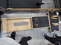 Machine d'entraînement Pilates Reformer portable sur mesure de haute qualité, avec plateau en bois haute densité, légère et pliable pour usage domestique et commercial