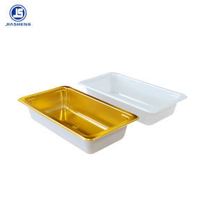 Одноразовые пищевые контейнеры из <span class=keywords><strong>CPET</strong></span> для свежих продуктов, золотистые, для супермаркетов - Product Image 3