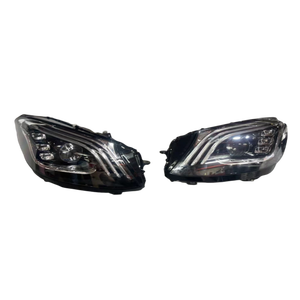 Lente de Faro Original para Mercedes-Benz Clase S W222 <span class=keywords><strong>2018</strong></span> 2019 2020, Faro Delantero S350 <span class=keywords><strong>Maybach</strong></span> S680 S63 65 V222 X222, Luz Geométrica - Product Image 5