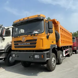 새로운 섀먼 F3000 380hp 40 톤 8x4 티퍼 트럭 섀먼 중고 덤프 트럭