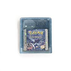 ตลับเกม USA Version POLISHED CRYSTAL RTC Flash cart Real Time Clock สำหรับเครื่องเล่นเกม GBC ภาษาอังกฤษ - Product Image 4