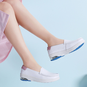 Giappone corea <span class=keywords><strong>donna</strong></span> leggero antiscivolo antiscivolo <span class=keywords><strong>scarpe</strong></span> <span class=keywords><strong>bianche</strong></span> infermiere con imbottitura in schiuma morbida <span class=keywords><strong>scarpe</strong></span> da allattamento Clogs ospedale - Product Image 5