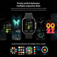 Montre connectée VVS homme 2 en 1 écouteurs TWS Bluetooth, appel, suivi sportif, fitness, OEM personnalisable