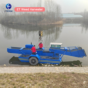 Fabricants de récolteuse de <span class=keywords><strong>roseaux</strong></span> écumoire de lentilles d'eau Machine de récolte de jacinthe d'eau pour couper <span class=keywords><strong>les</strong></span> mauvaises herbes dans la rivière et le <span class=keywords><strong>lac</strong></span> - Product Image 2