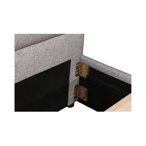 ชุดเฟอร์นิเจอร์บ้านคุณภาพปรับแต่งได้-เตียงหุ้มไม้สำหรับห้องนอนโรงแรมหรืออพาร์ตเมนต์ - Product Image 5