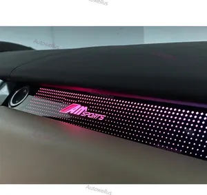 AUTOWELLUS - Luz Ambiental LED de Lujo de 12 V para Range Rover <span class=keywords><strong>Vogue</strong></span> 2014-2017, Actualización Interior, Lámpara de Atmósfera, Marco de Techo Iluminado - Product Image 4