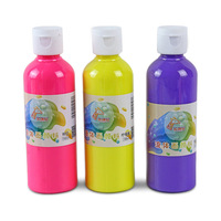 Cadeau d'artisanat Non toxique Utilisation créative Kits de bricolage Ensembles de dessin Peinture coulante acrylique 24 couleurs 60 ML Peinture fluide