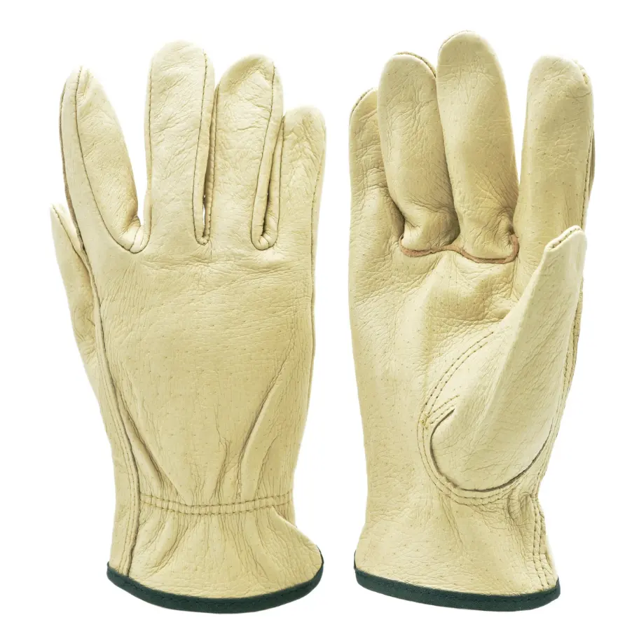 excellent grip and dexterity for a variety of tasks cow leather welding gloves for work