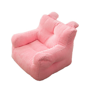 Canapé-lit pouf personnalisé une place en velours côtelé ultra doux avec housse lavable, design moderne, écologique, idéal pour appartement - Product Image 1