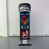 FOCON Boxer Machine de jeu d'arcade interactive de rachat à pièces Ultimate Big Punch Boxing Made Metal Iron Plastic English