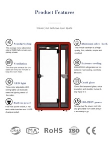 Phòng Ngủ Cao Cấp Phòng Cách Âm Phòng Cách Ly Quan Sát Bác Sĩ Y Tế Làm Mới Gian Hàng Portable ODM - Product Image 5