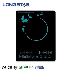 Venta caliente de fábrica 2025 nuevo multifunción OEM 2200W pantalla LCD Invisible Digital controlador táctil deslizante Cocina de Inducción - Product Image 6