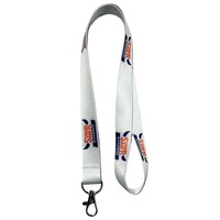 Desainer Logo Kustom Tali Lanyard Satin Poliester Tenun Anime dengan Cetak Gravure, Desain Modis, dan Aksesoris Pengait