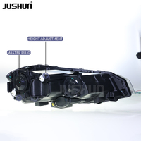 JS Auto Parts Phares pour Volkswagen Polo 2019-2024 Lampes à LED Feux de jour Clignotants dynamiques