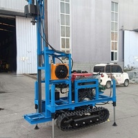 Chine machines minières géothermique directionnelle terre tarière trou carré pierre or chenille eau plate-forme de forage prix de la machine