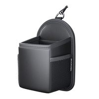Étui de protection portable en cuir Nappa de luxe durable pour clé de voiture, bloqueur Faraday, avec logo personnalisé, sac de rangement pour téléphone
