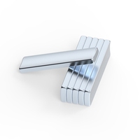 N52M Aimants en néodyme Segment de tuile à arc magnétique diamétral Ventilateur à moteur incurvé Matériaux magnétiques Type permanent-En vente