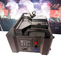 Machine à Brouillard Verticale Électrique Métallique 3000W avec Projecteur LED Effet Flamme, Colonnes de Brouillard Colorées à Changement de Couleur et Jets Synchronisés pour Scène