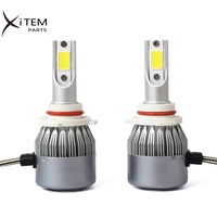 C6 super lumineux led h4 phares 36W led ampoule 9005 9006 lumières système led pour voitures puce COB pour éclairage de voiture