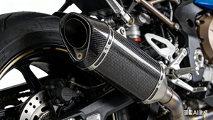 SHENYU 3K Carbon <b>Felt</b> Motorcycle Exhaust Tip High Strength Glossy Black Universal Fit 5mm <b>Thick</b> 200C Working Temp Moto Exhaust - Product Image 5