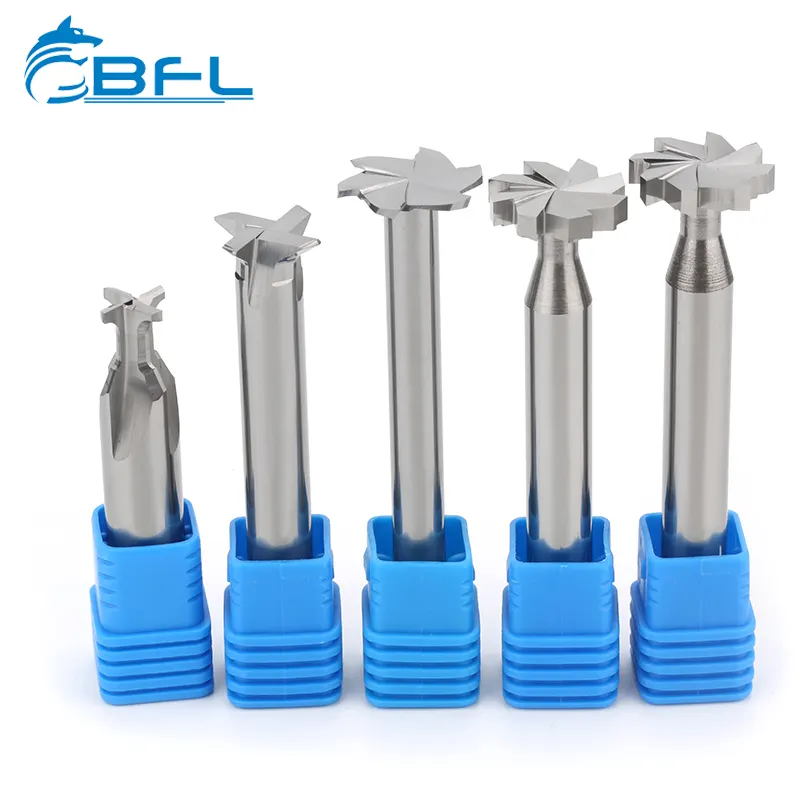 Bfl fresas công cụ t khe cắm Cutter Carbide rắn tùy chỉnh Cutter t khe cắm Công cụ Cắt