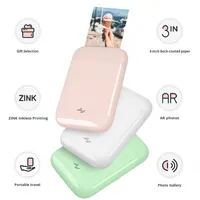 Imprimante photo de poche sans encre Liene N1, 2x3 pouces, couleur, portable, intelligente, 300 dpi HD, instantanée, pour Android, iPhone, CE, FCC, RoHS
