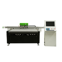 La caja de regalo plegable magnética plana rígida de Color negro de bajo precio de la industria troquelado cortador Digital corte CNC plotter de corte con cortador en V