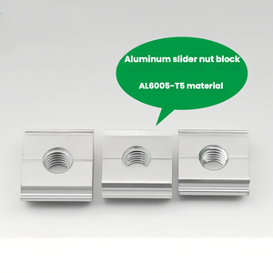 Bloc d'écrou <span class=keywords><strong>de</strong></span> curseur solaire en alliage d'aluminium d'approvisionnement direct d'usine Rail <span class=keywords><strong>de</strong></span> type H traitement <span class=keywords><strong>de</strong></span> Surface d'oxydation photovoltaïque à pression moyenne - Product Image 4