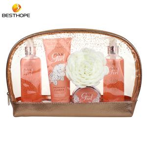 OEM ODM подарочная упаковочная бумага, набор карт, косметичка для девушек, туман для тела, оптовая продажа, лосьон, гель для душа, соль, пузырьки, подарочный набор - Product Image 6