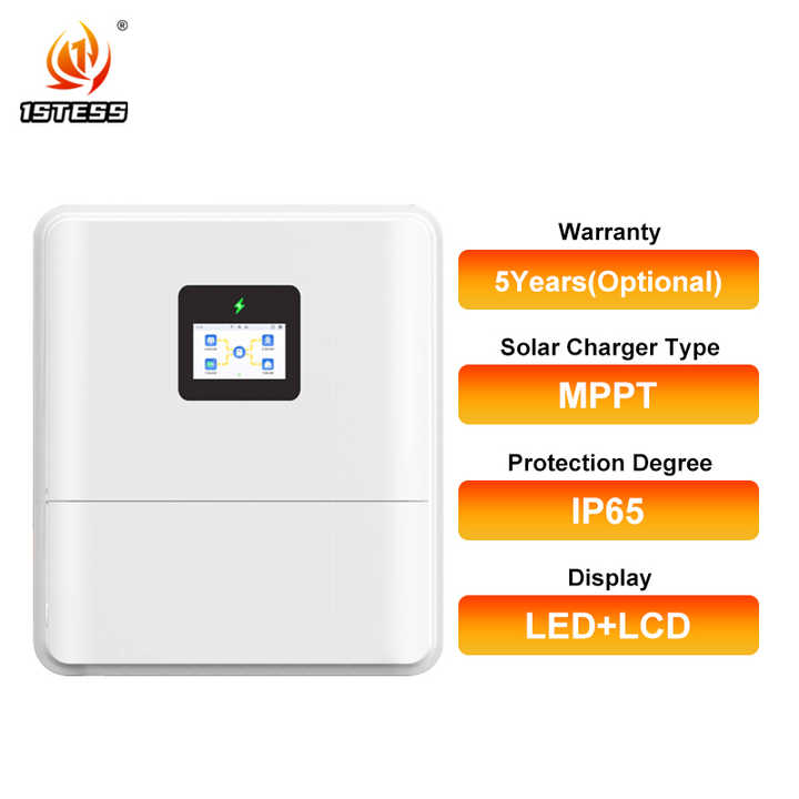 Low Voltage Single Phase ECO IP65 Hybrid Inverter 48V 6kw Solar Hybrid ...