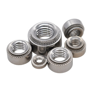 Écrou à sertir en acier au carbone galvanisé auto-sertissant - Product Image 3